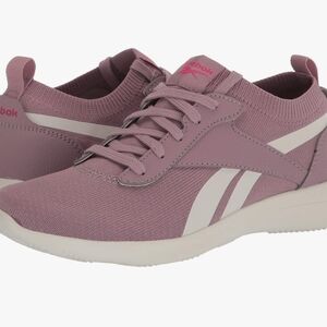 Reebok Women's Mauve and White Sneakers